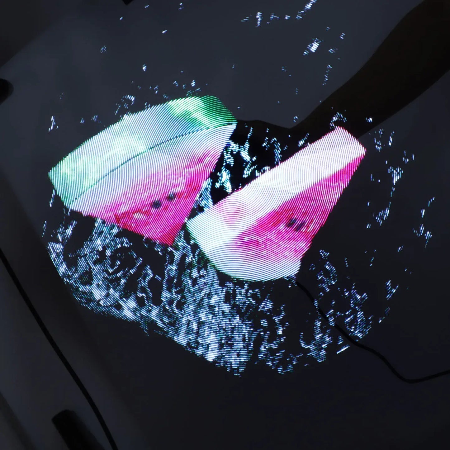 3D Hologram Fan 224 LED Light Beads XivoraShop