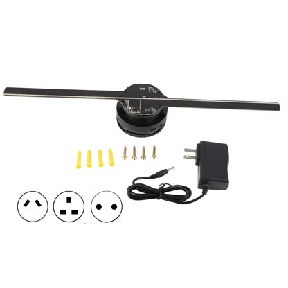 3D Hologram Fan 224 LED Light Beads XivoraShop